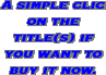 A simple clic on the